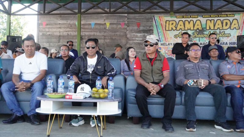 Bupati Murung Raya Hadiri Pertandingan Final Bola Voli Muara Tuhup CUP-02, Tim Mentari Raih Juara 1