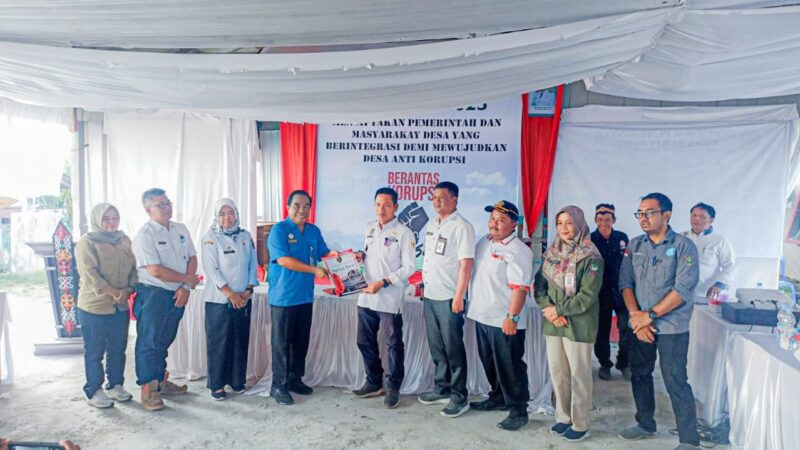 Desa Bukit Sawit Raih Predikat Desa Anti Korupsi Terbaik