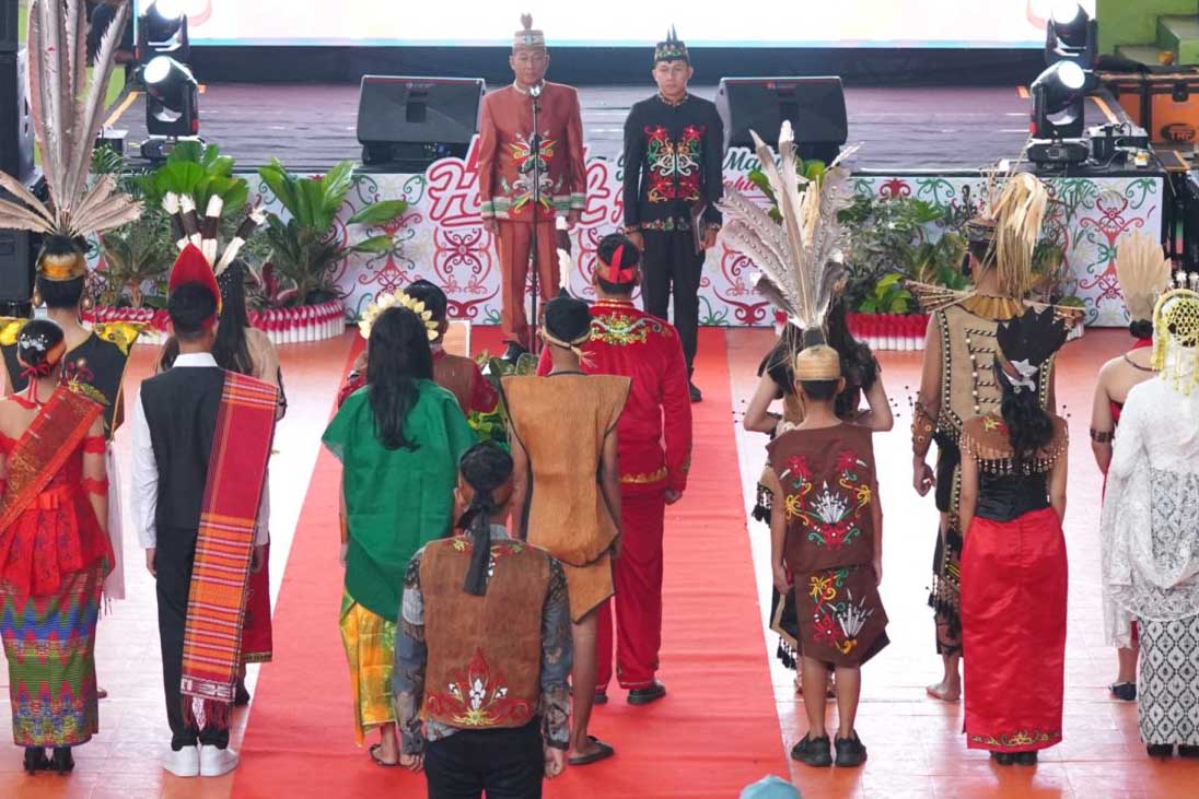 Heriyus Pimpin Upacara Peringatan Hari Sumpah Pemuda Ke-97 Tingkat Kabupaten Mura