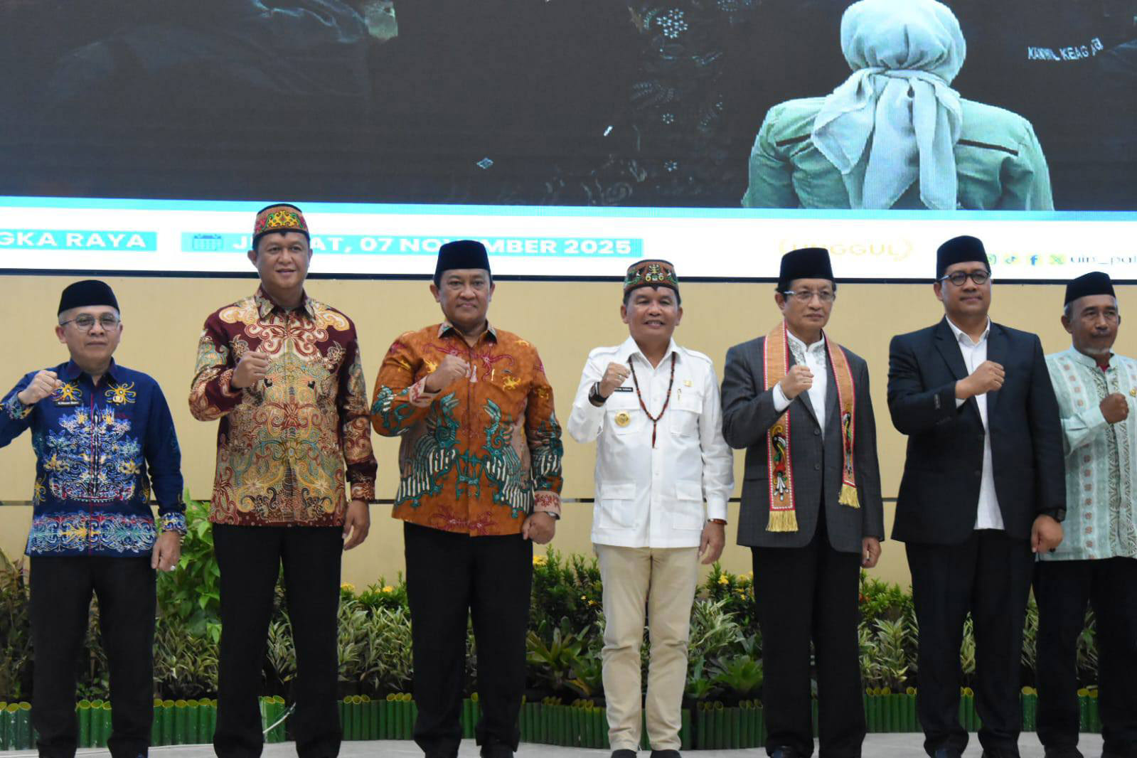 Dampingi Menag RI, Gubernur Kateng Hadiri Peresmian UIN Palangka Raya
