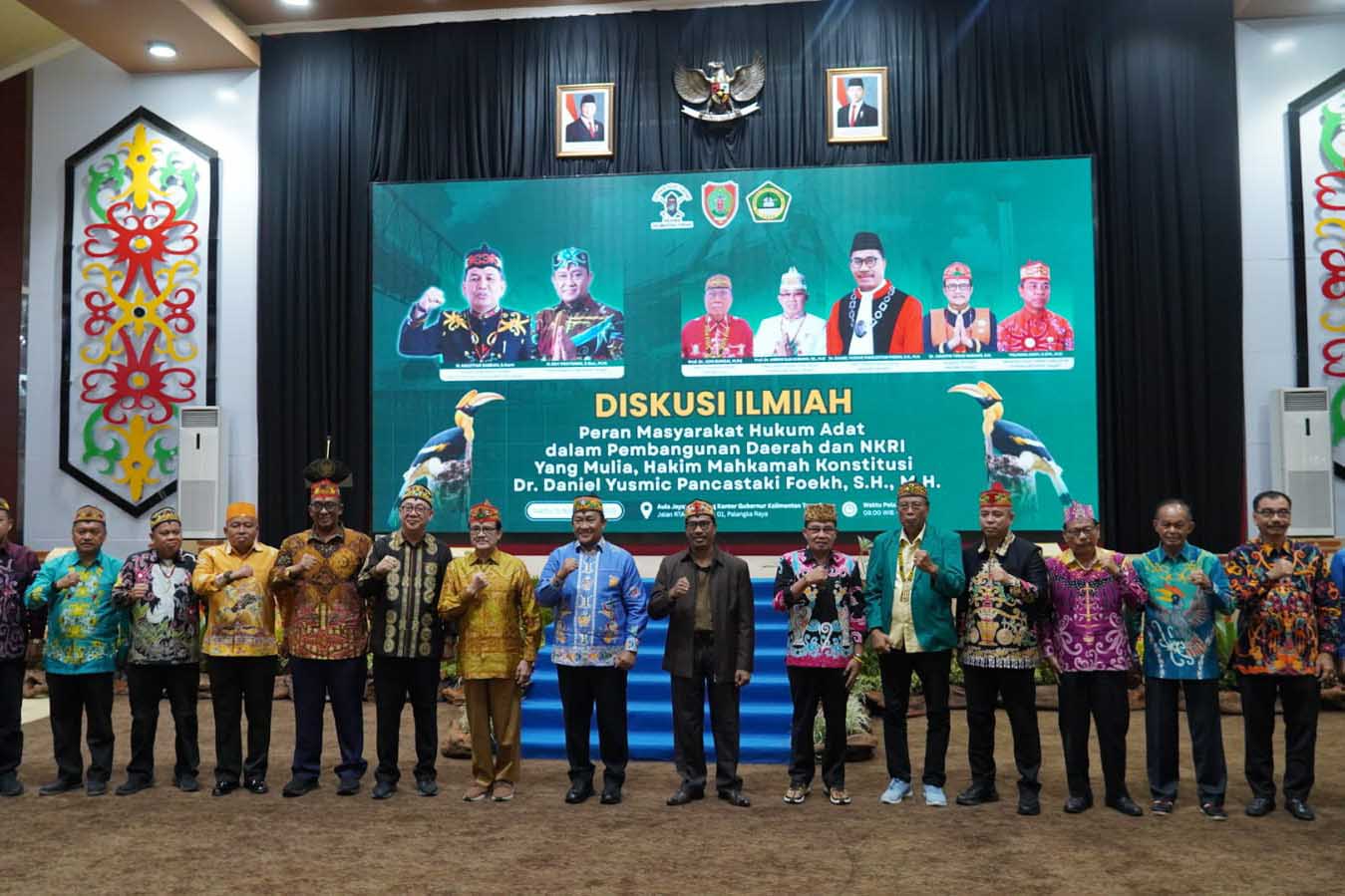 Wagub Kalteng Buka Diskusi Peran Masyarakat Hukum Adat dalam Pembangunan Daerah dan NKRI