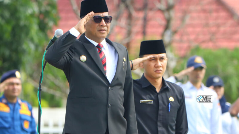 Bupati Mura Heriyus Pimpin Upacara Peringatan Hari Pahlawan