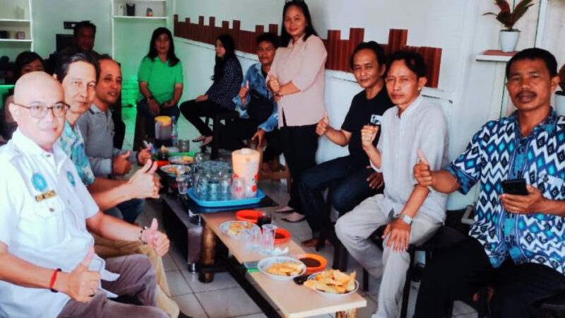 Kunjungi Sekretariat IPJI, Hartany Soekarno Sampaikan Pesan Moral untuk Pers Kalteng