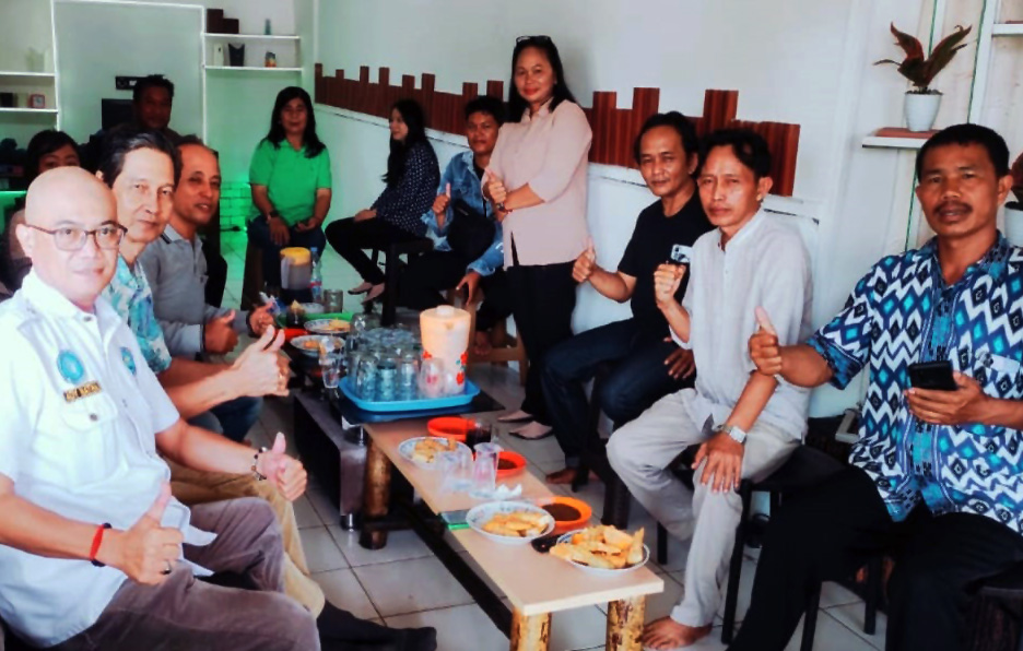 Kunjungi Sekretariat IPJI, Hartany Soekarno Sampaikan Pesan Moral untuk Pers Kalteng