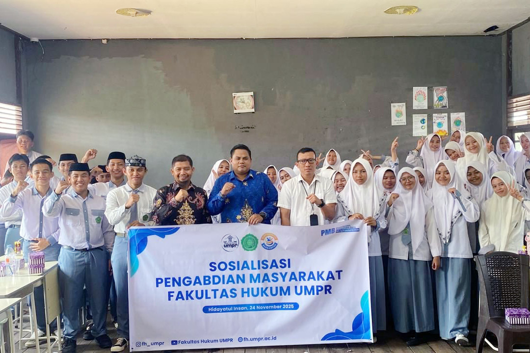 PKM FH UMPR Tingkatkan Literasi Pengelolaan Asset Keluarga di Pondok Pesantren