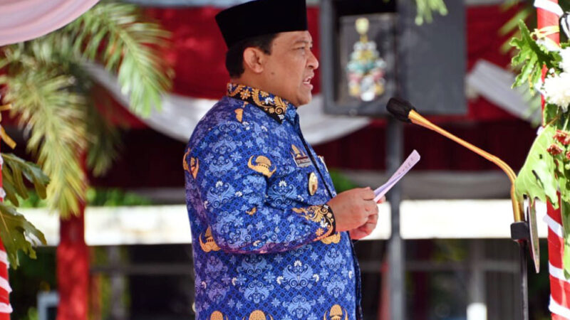 Pimpin Upacara HUT ke-54 KORPRI, Wagub Ajak ASN Tunjukkan Kedisiplinan, Integritas, dan Etos kerja yang Tinggi