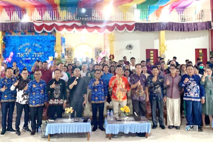 Pemkab Mura Bersama PGIS Gelar Acara Pertemuan Persekutuan Hamba Tuhan II