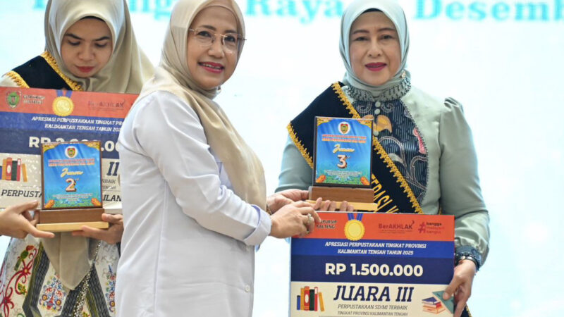 Bunda Literasi Barito Utara Hadiri Festival Literasi Tingkat Provinsi Kalteng