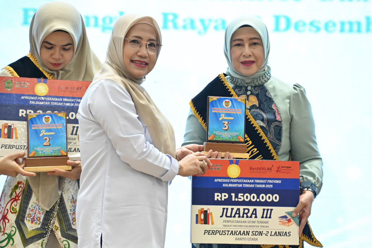 Bunda Literasi Barito Utara Hadiri Festival Literasi Tingkat Provinsi Kalteng