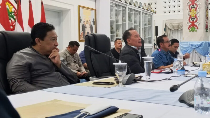 Gubernur Agustiar Sabran Gelar Pertemuan Rutin dengan Insan Pers