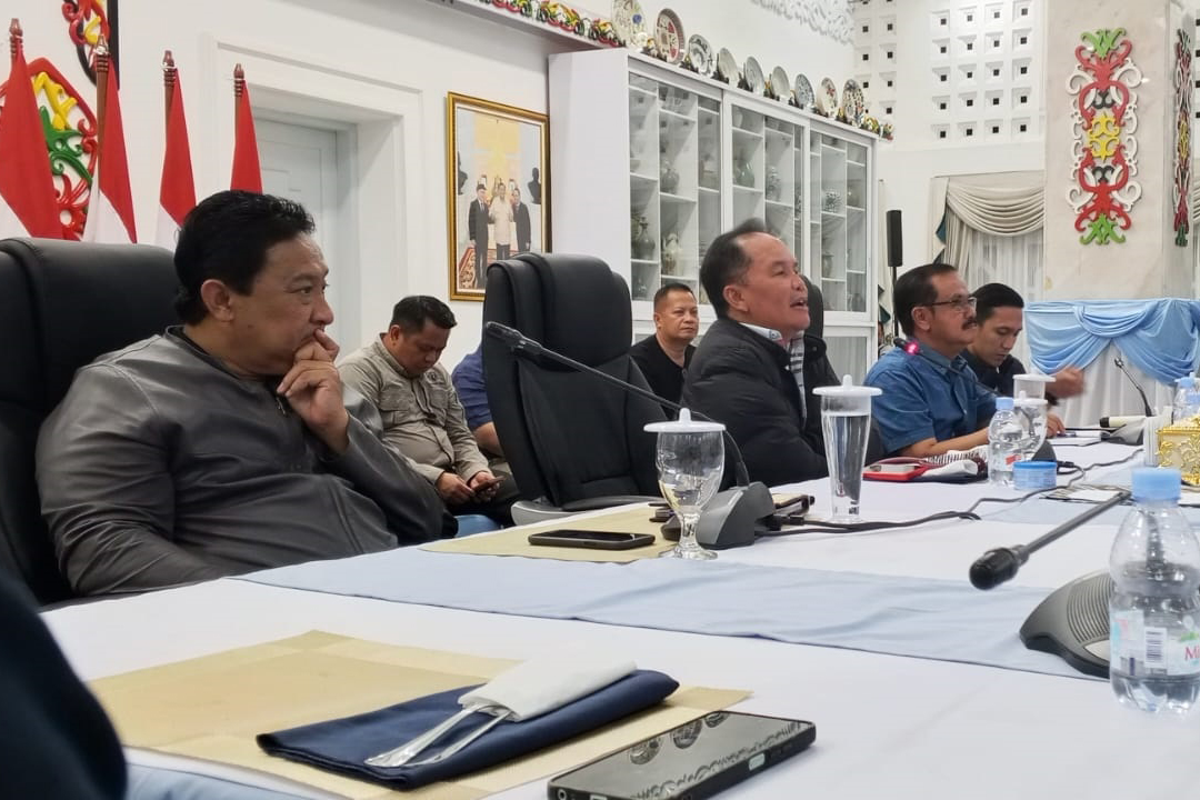 Gubernur Agustiar Sabran Gelar Pertemuan Rutin dengan Insan Pers