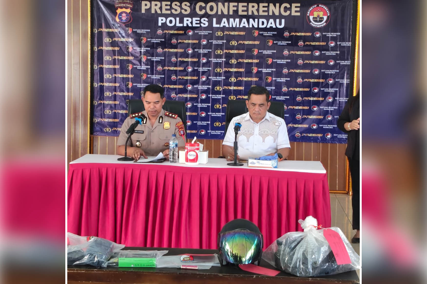 Polres Lamandau Amankan Pelaku Pembunuh Janda Muda di Nanga Bulik