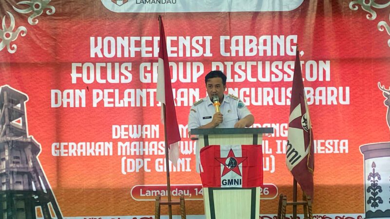 Debby Pramana Putra Nahkodai GMNI Kabupaten Lamandau