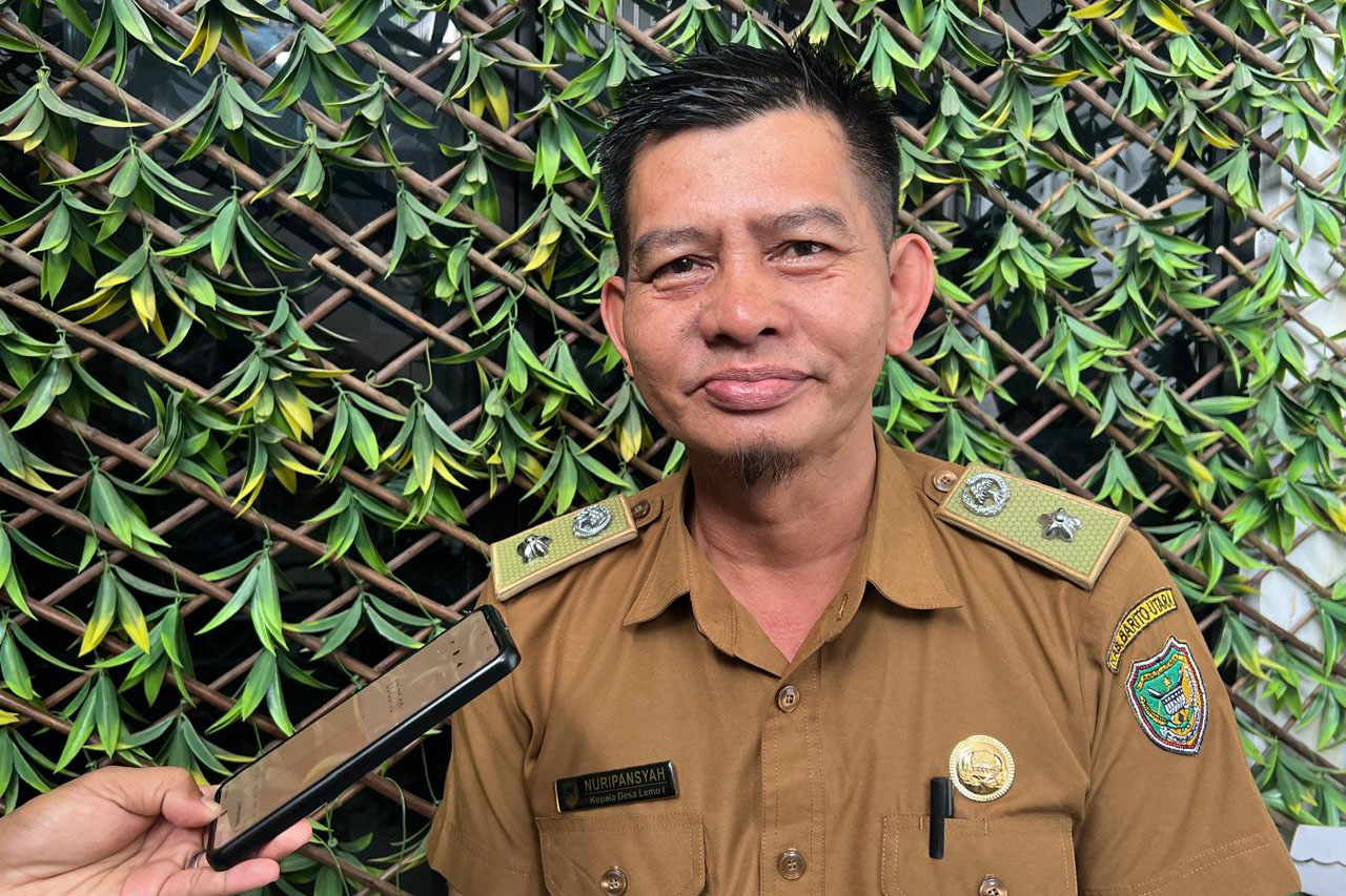 Kembangkan Bibit Pemain Muda, Pemdes Lemo I Bangun Lapangan Mini Soccer