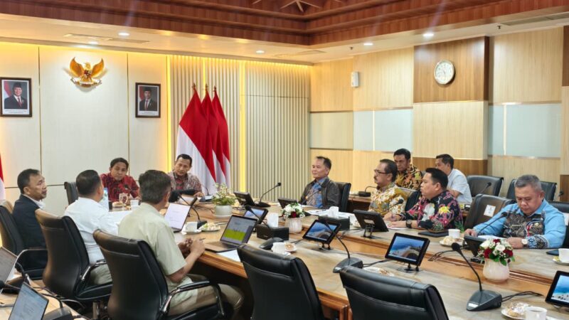 Gubernur Kalteng Gelar Pertemuan Strategis dengan Menteri Kehutanan RI Terkait Penanganan Karhutla dan Ketahanan Pangan