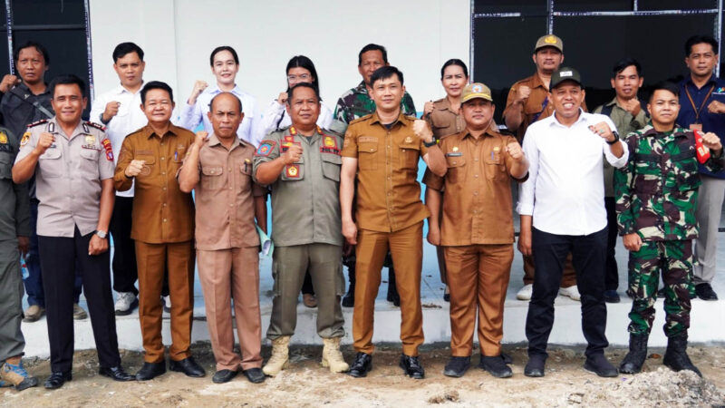 Pastikan Pembangunan Penuhi Standar Nasional, Pemkab Mura Tinjau Pembangunan SPPG MBG