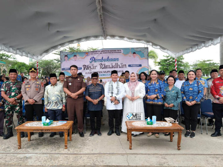 Bupati dan Wakil Bupati Mura Resmi Buka Pasar Ramadan 1447 H