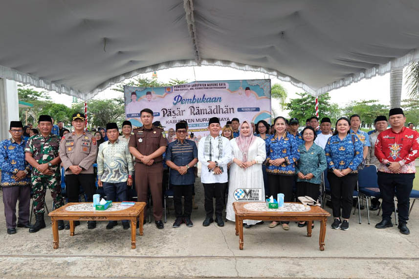Bupati dan Wakil Bupati Mura Resmi Buka Pasar Ramadan 1447 H