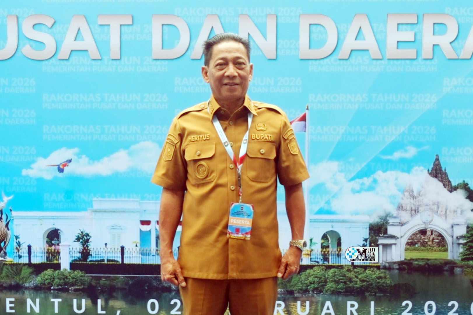 Hadiri Rakornas Pemerintah Pusat dan Daerah, Bupati Mura Siap Dorong Percepatan Program Prioritas Presiden