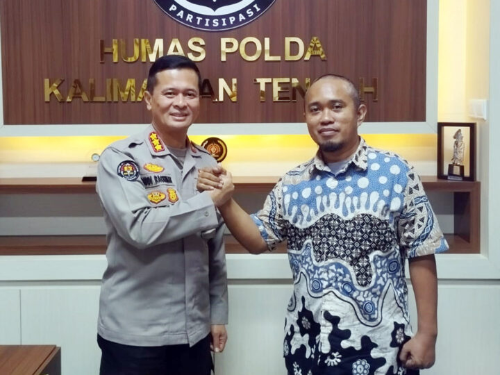 Jalin Silaturahmi, SMSI Kunjungi Humas Polda Kalteng Upaya Penguatan Kolaborasi Insan Pers Siber dan Kepolisian