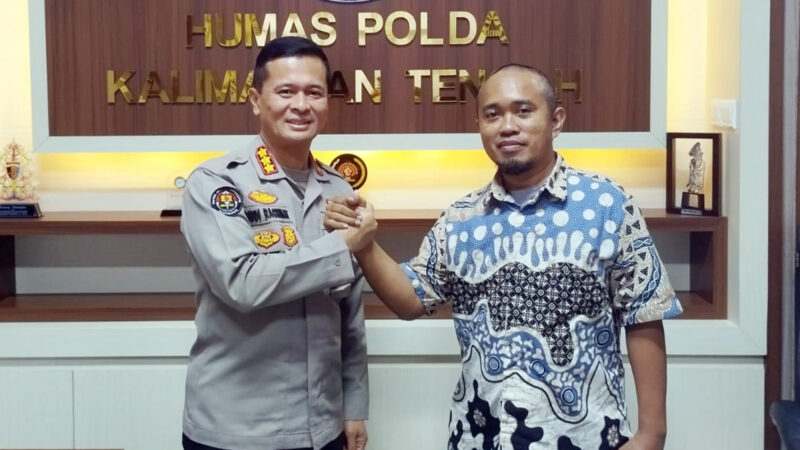 Jalin Silaturahmi, SMSI Kunjungi Humas Polda Kalteng Upaya Penguatan Kolaborasi Insan Pers Siber dan Kepolisian