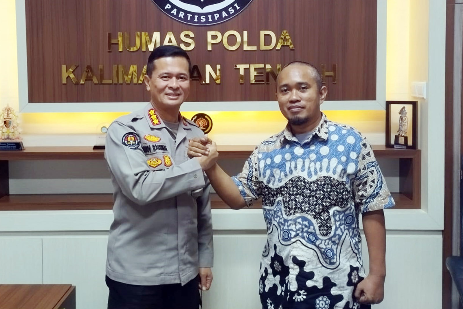 Jalin Silaturahmi, SMSI Kunjungi Humas Polda Kalteng Upaya Penguatan Kolaborasi Insan Pers Siber dan Kepolisian