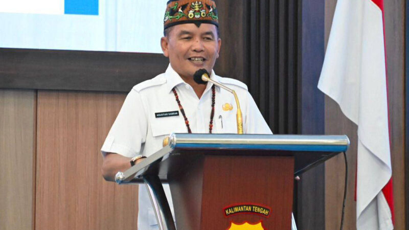 Rapat Pimpinan Polda Kalteng, Gubernur Ajak Jajaran Polda Kalteng Jaga Instegritas dan Profesionalisme