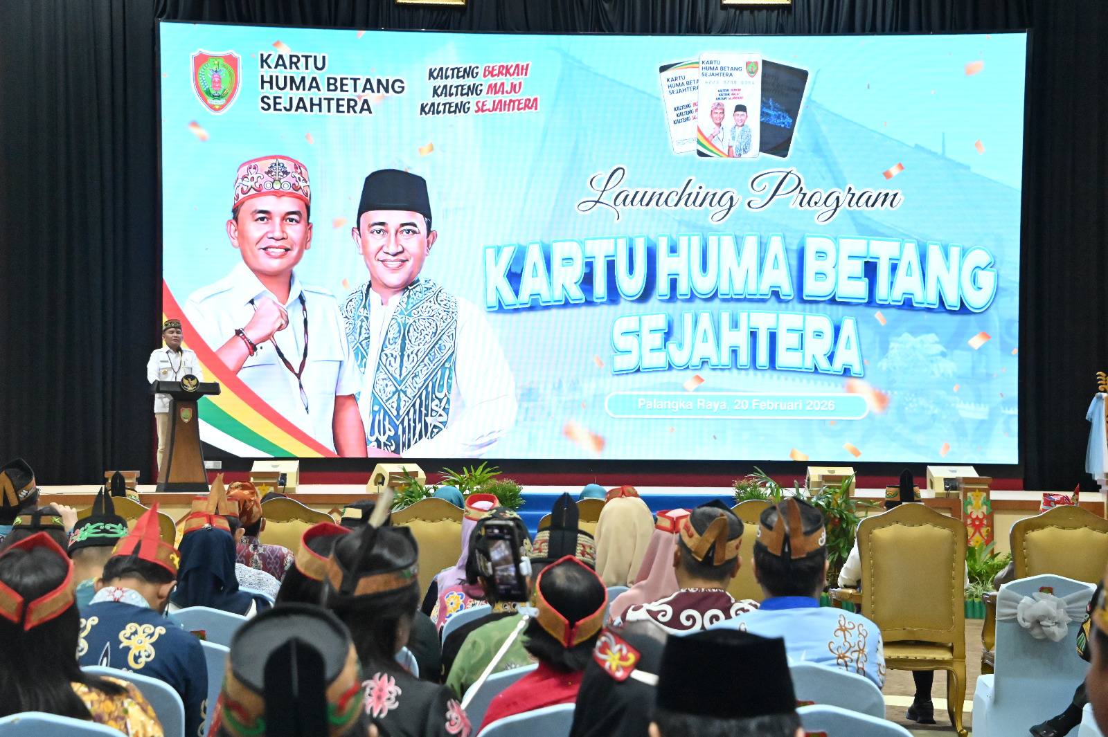 Tepat Setahun Kepemimpinan, Gubernur Agustiar Sabran Luncurkan Kartu Huma Betang Sejahtera