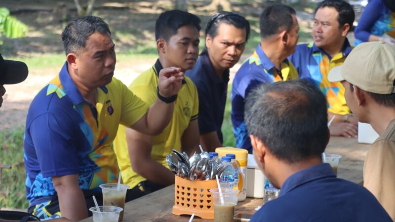 Kapolres Lamandau Pererat Sinergi Bersama Awak Media