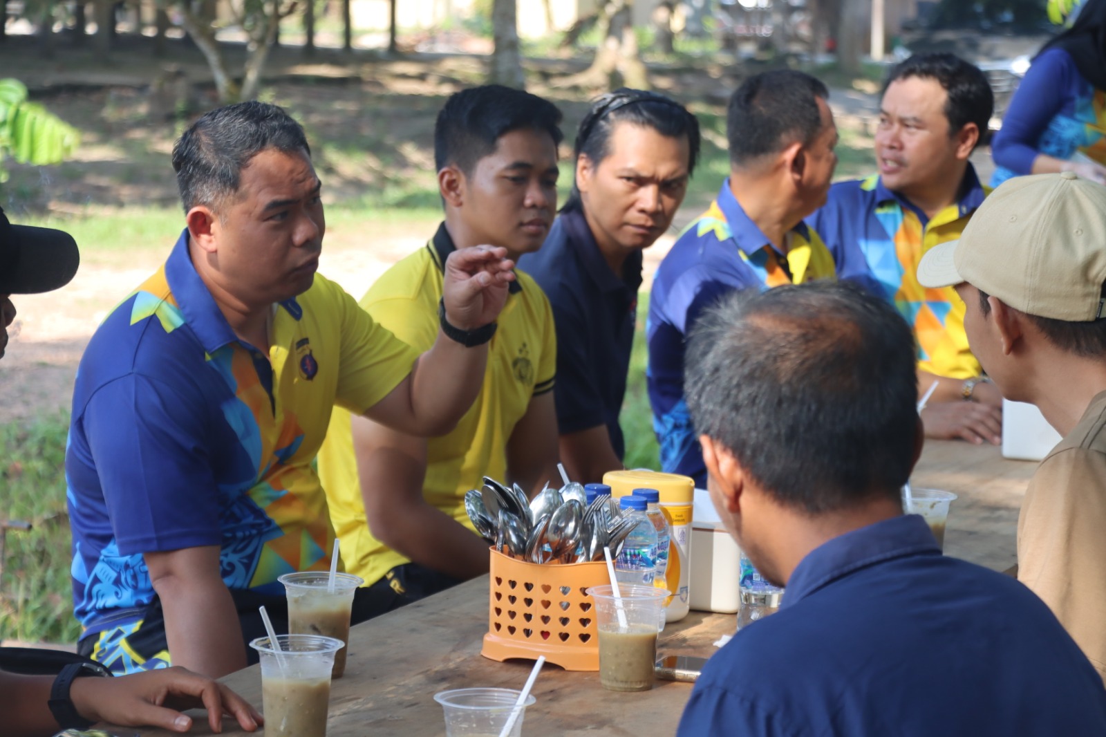 Kapolres Lamandau Pererat Sinergi Bersama Awak Media