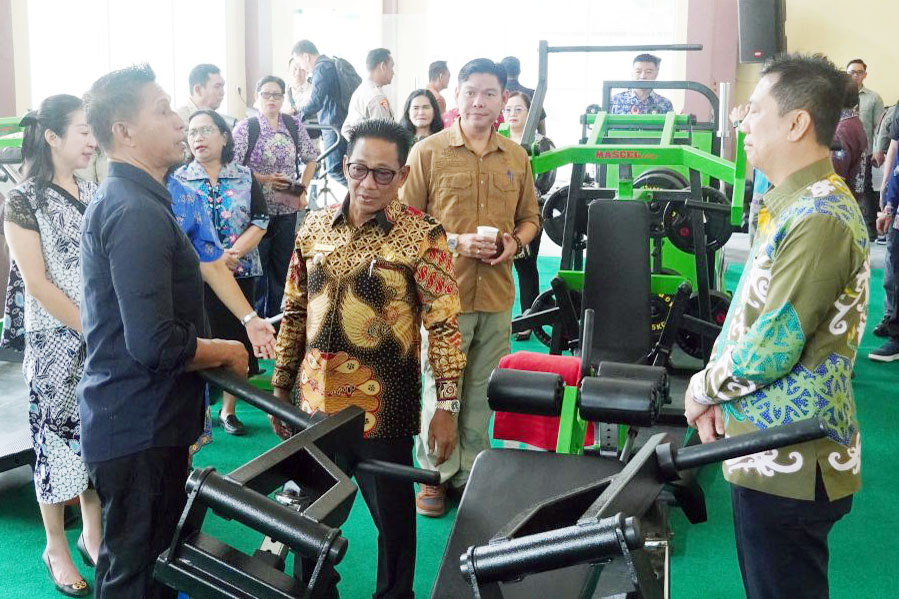 Bupati Mura Lakukan Peresmian Gedung Kantor DKOP dan GOR Fitness