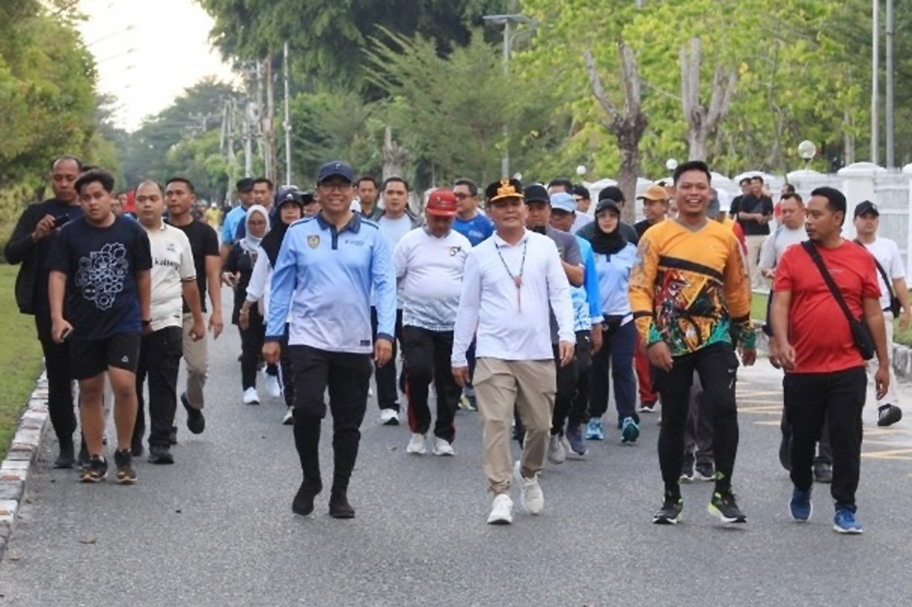 Silaturahmi Dengan Insan Pers, Gubernur Kalteng Tegaskan Pembangunan Terus Berlanjut di Tengah Efisiensi Anggaran
