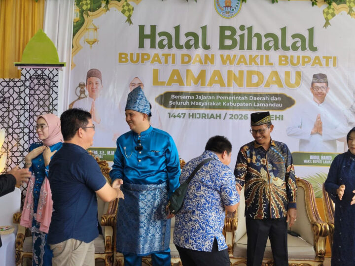 Bupati dan Wabup Lamandau Gelar Halalbihalal Bersama Masyarakat