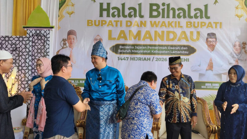 Bupati dan Wabup Lamandau Gelar Halalbihalal Bersama Masyarakat