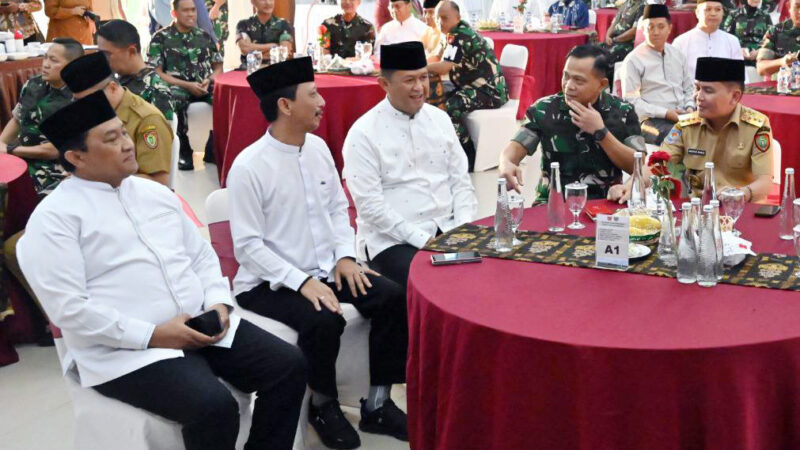Pererat Sinergi, Gubernur dan Wagub Kalteng Hadiri Buka Puasa Bersama di Makodam XXII/TB