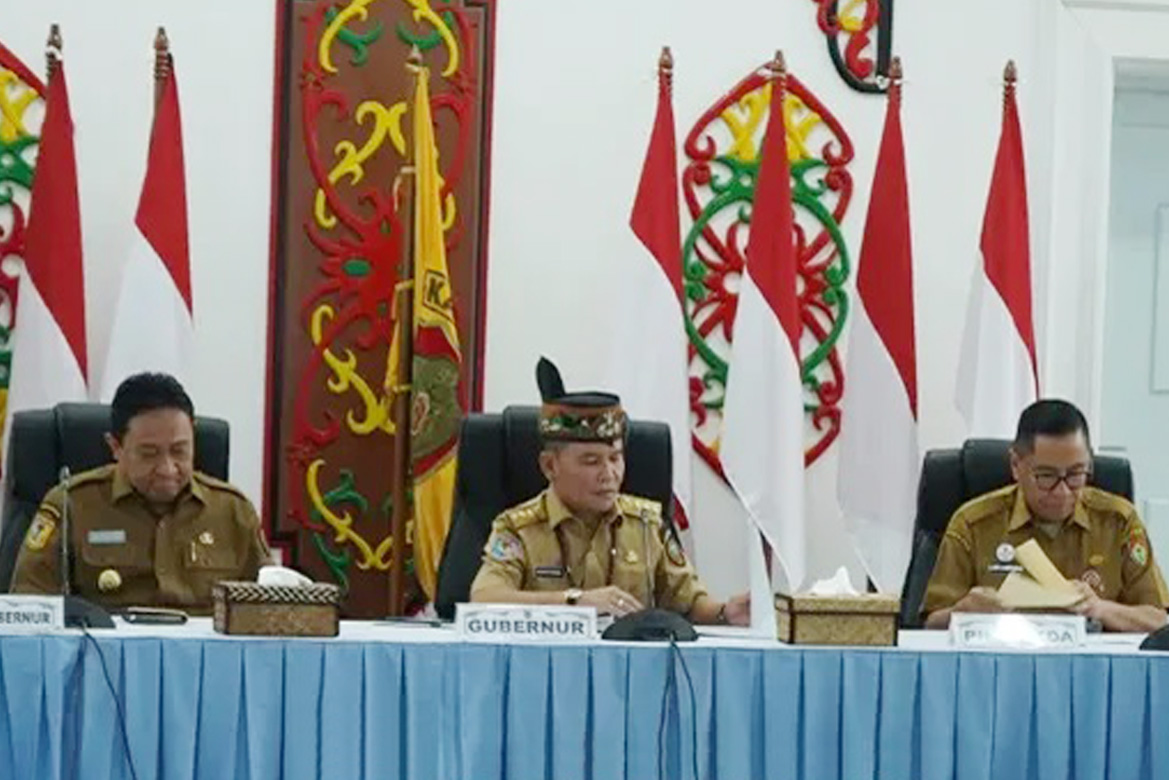 Pemprov Kalteng Gelar Rapat Pimpinan Program Kartu Huma Betang Sejahtera