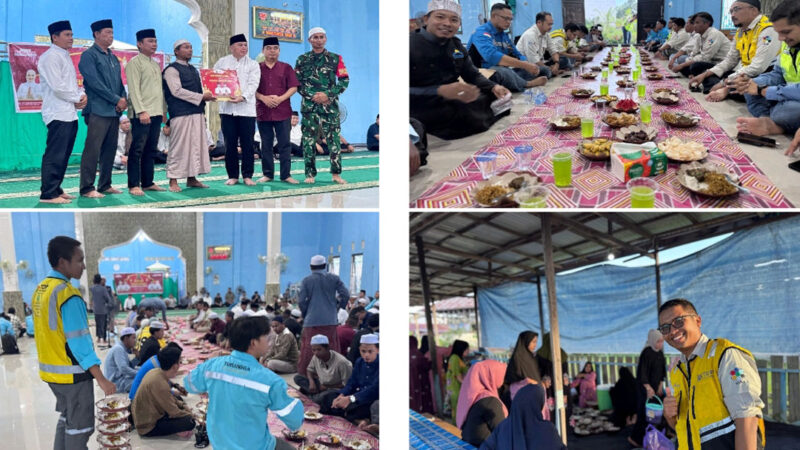 Semangat Ramadan, Kolaborasi PT TOP–ABP dan PAMA Bangun Hubungan Kuat dengan Masyarakat di Buhut Jaya