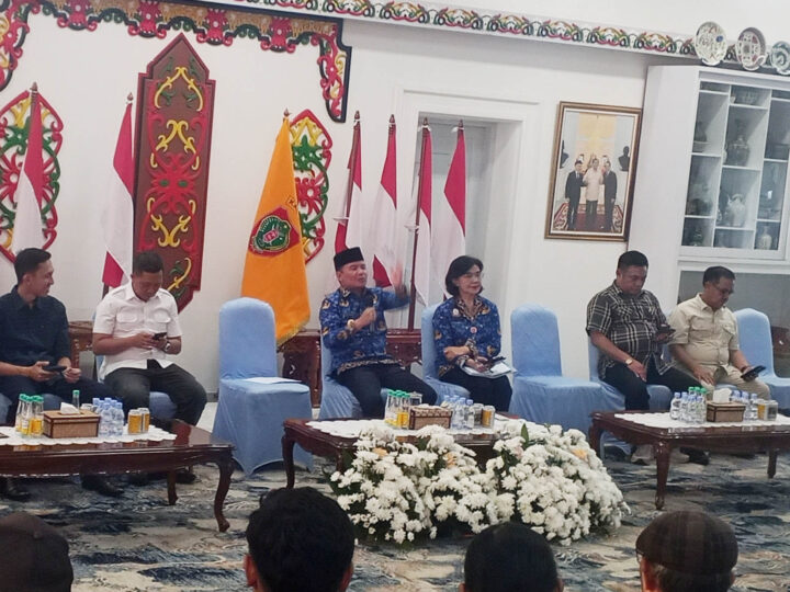 Gubernur Kalteng Gelar Pertemuan dengan Insan Pers, Bahas Berbagai Isu Strategis