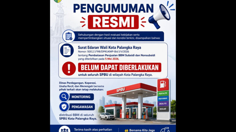 Pertimbangkan Kondisi yang Ada, Pemko Tunda Pembatasan Penjualan BBM Subsidi dan Nonsubsidi