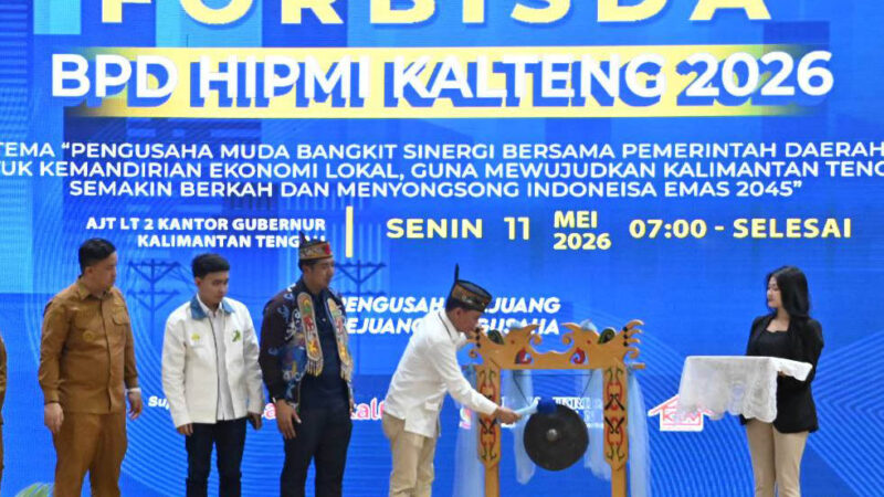 Bupati Lamandau Hadiri FORBISDA BPD HIPMI Kalteng Tahun 2026
