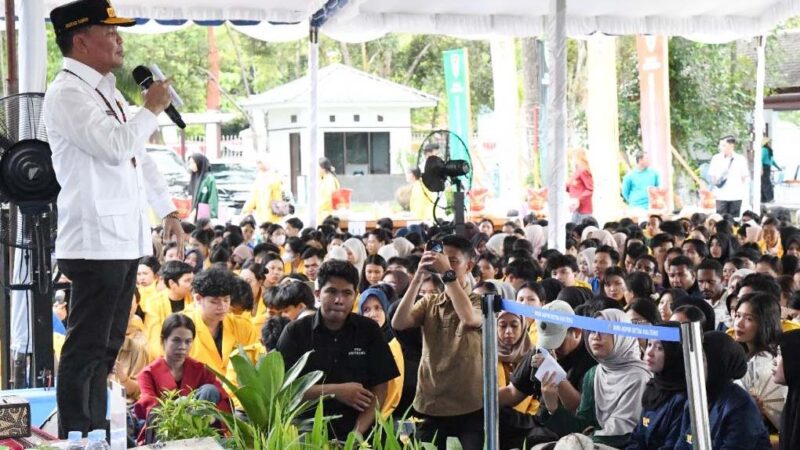 Spesial di Hari Jadi ke-69 Kalteng, Gubernur Resmi Buka Pasar Murah untuk Mahasiswa