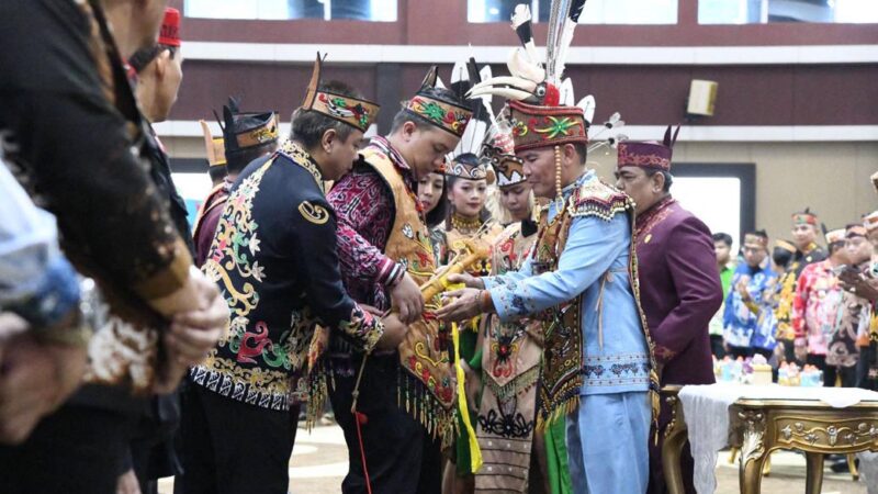 Rizky Aditya Putra Resmi Dilantik sebagai Ketua DAD Lamandau