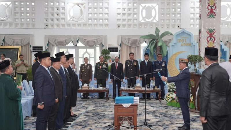 Gubernur Kalteng Lantik Enam Pejabat Pimpinan Tinggi Pratama