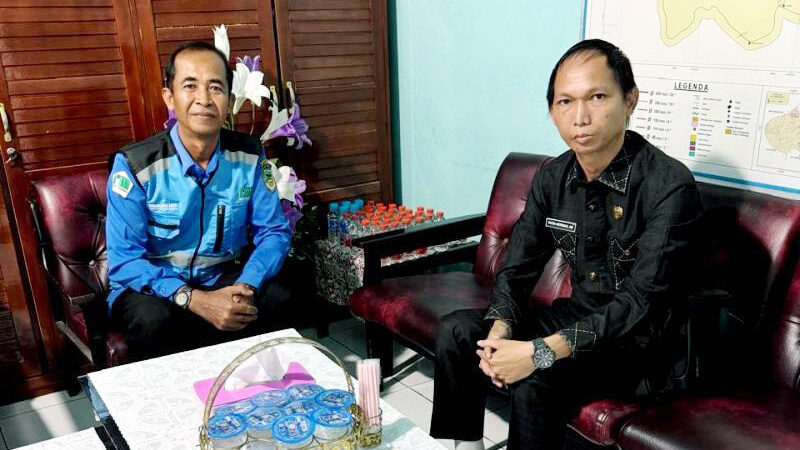 Terima Aspirasi Masyarakat Terkait Gangguan Distribusi Air, Patih Herman AB Temui Direktur PDAM Muara Teweh