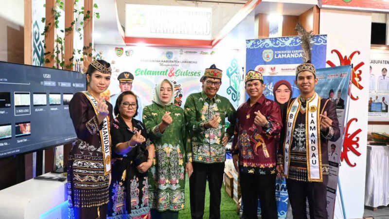 Beragam Produk Unggulan dan Potensi Lokal Ramaikan Stand Lamandau