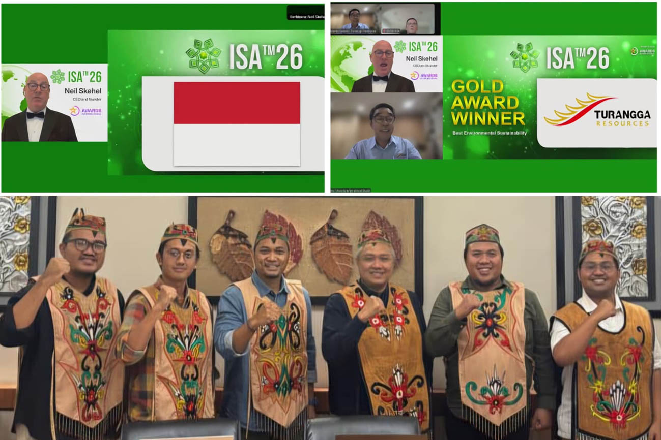 Berkat Program Rehabilitasi DAS di Kalteng, Turangga Resources Raih Gold Award ISA 2026
