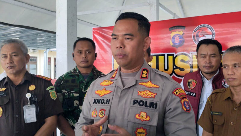 Polres Lamandau Musnahkan 3,1 Kilogram Sabu, Tiga Tersangka Terancam Hukuman Mati