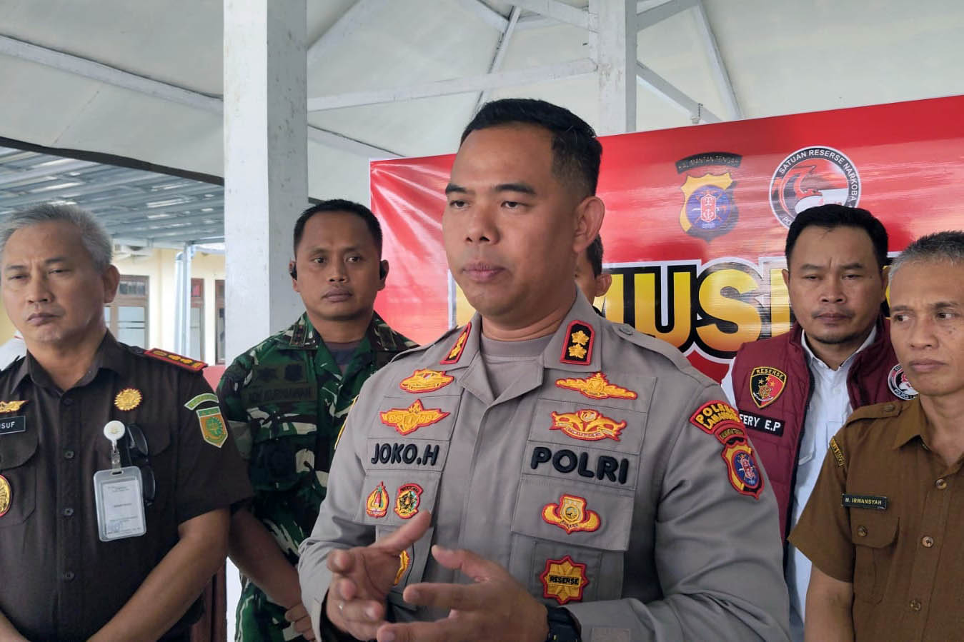 Polres Lamandau Musnahkan 3,1 Kilogram Sabu, Tiga Tersangka Terancam Hukuman Mati