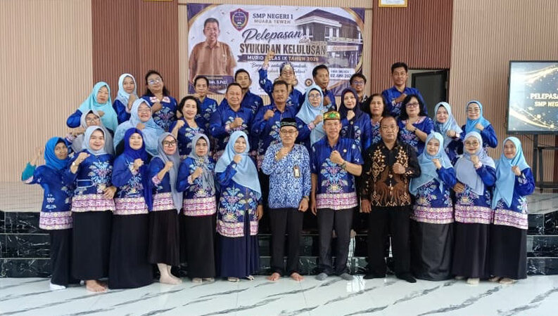 Pelepasan Siswa Kelas IX Tahun Ajaran 2025/2026 SMPN 1 Muara Teweh