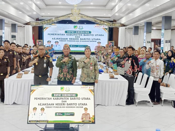 Rapat Sinergitas Pemkab dan Kejari Barut Bahas Pengelolaan Keuangan Daerah